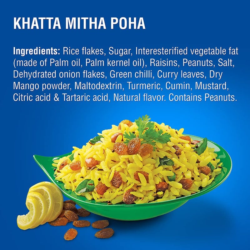 MTR 3 Min Breakfast Khatta Meetha Poha Cup, 80g - Image 3